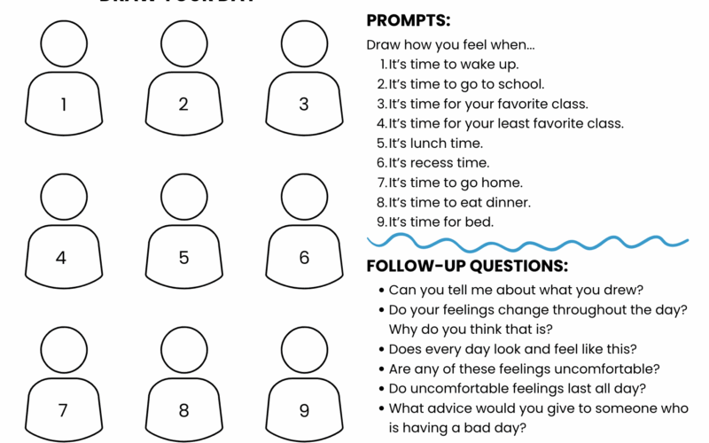 Draw Your Day Child Therapy Guide