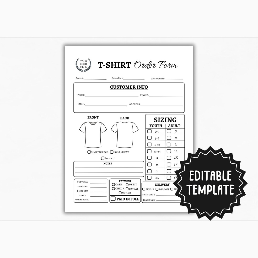 tshirt template printable