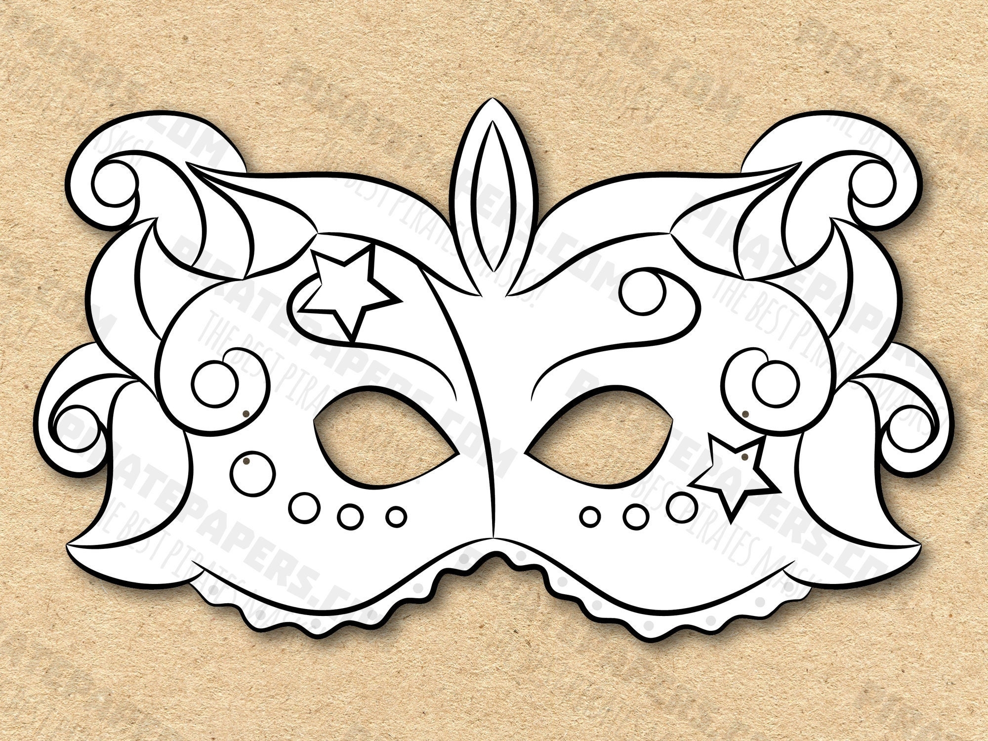 printable mask template