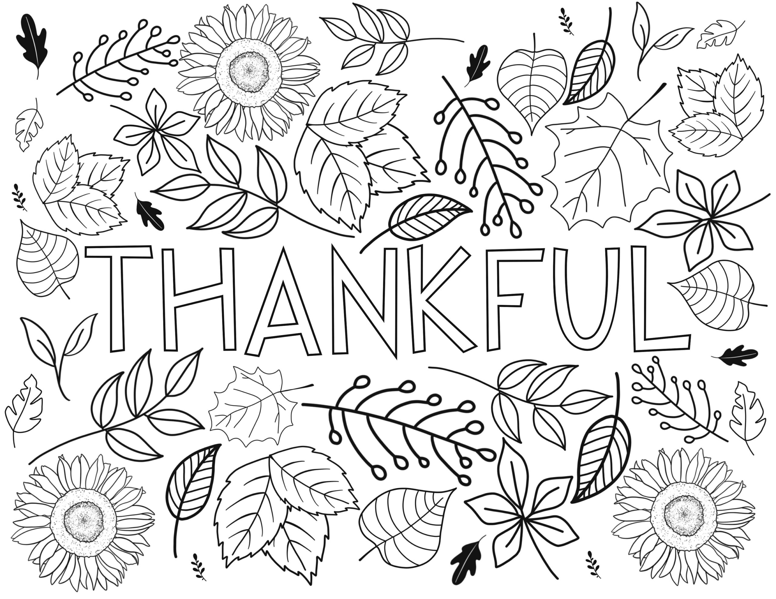 printable fall coloring sheets