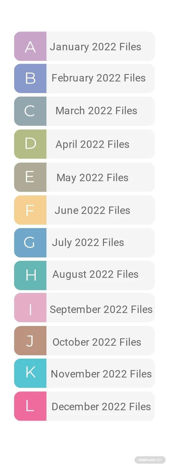 File Folder Label Template In Word Download Template