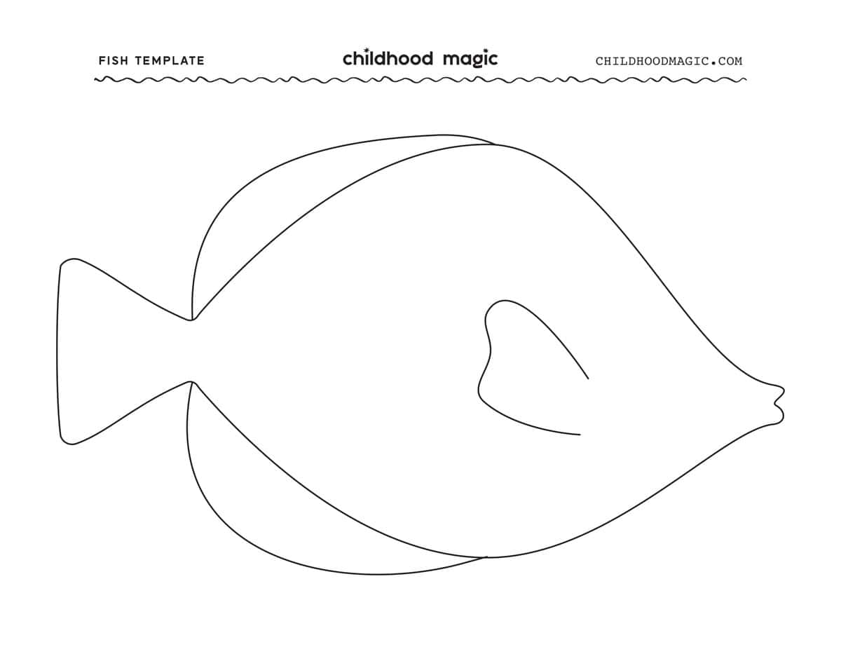 printable templates of fish