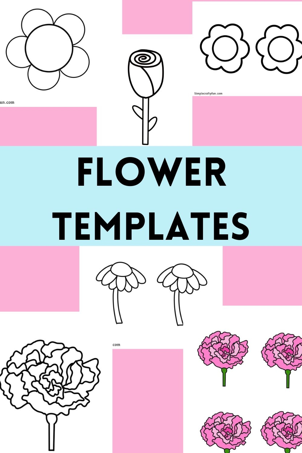 flower templates printable