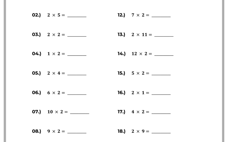 Free 2nd Grade Math Worksheets Printable W Answers Mashup Math