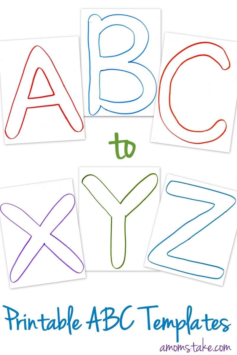 letter a template printable letter a template printable