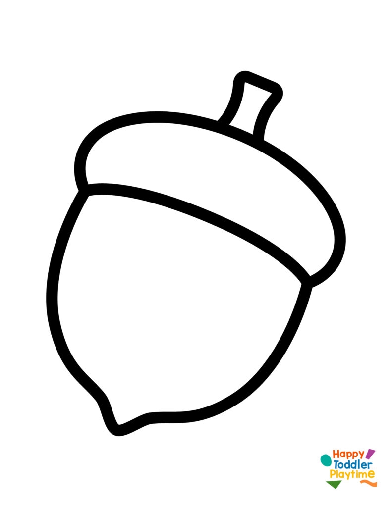 FREE Acorn Templates For Crafts Happy Toddler Playtime FREE Acorn Templates For Crafts Happy Toddler Playtime