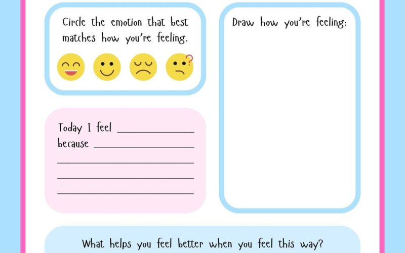 Free And Customizable Mental Health Templates