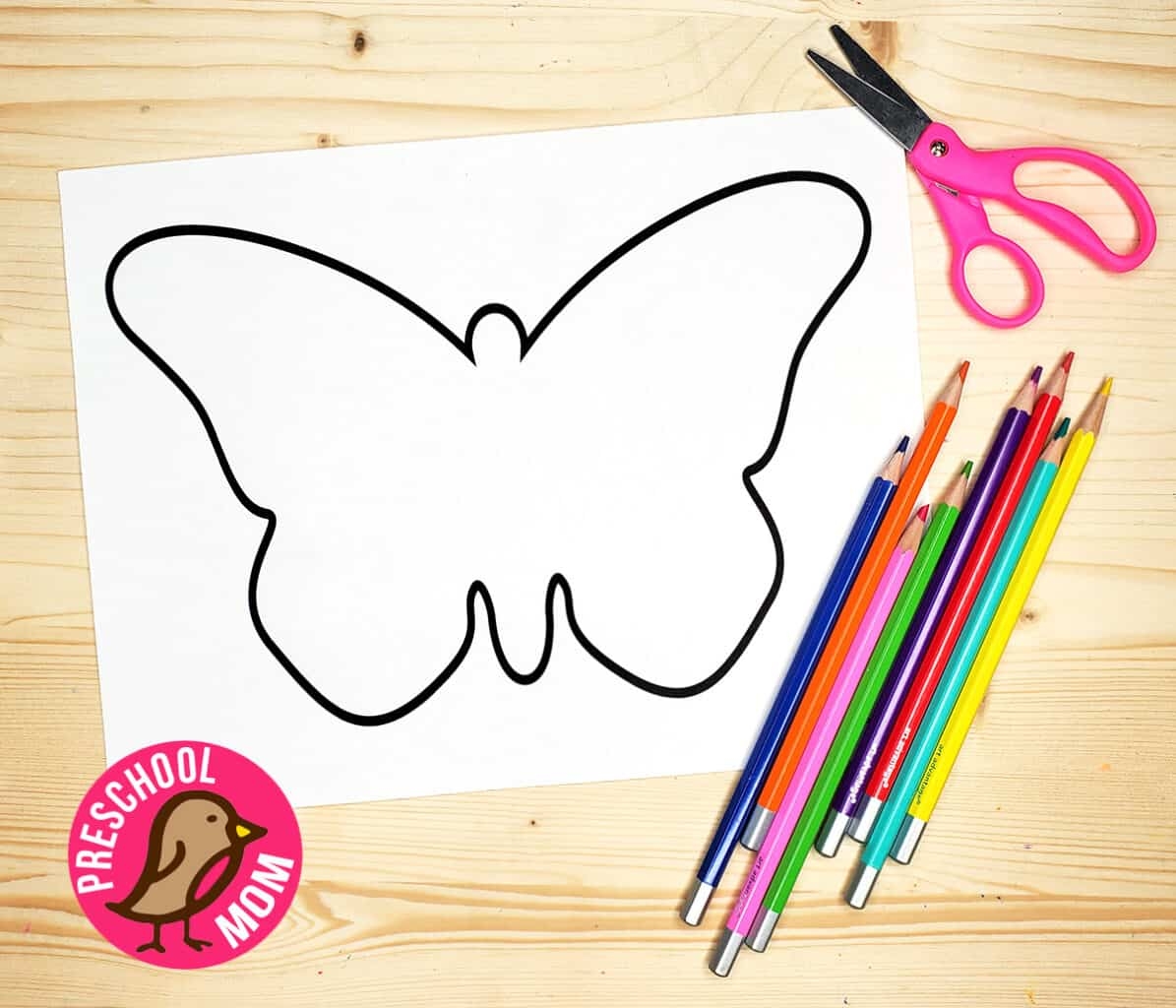 butterfly templates printable