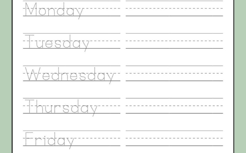 Free Custom 1st Grade Writing Worksheet Templates Canva