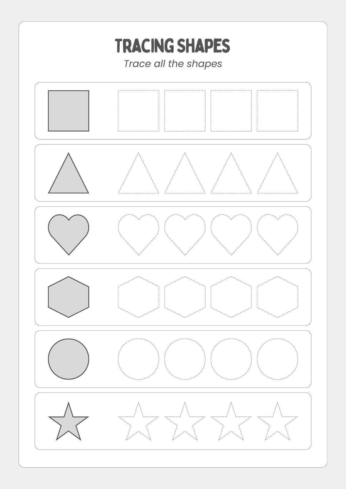 free printable shapes worksheets for kindergarten free printable shapes worksheets for kindergarten