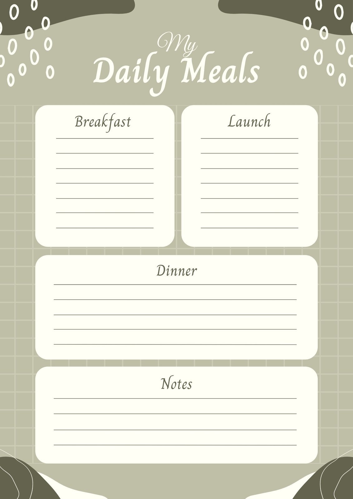 printable blank menu template printable blank menu template