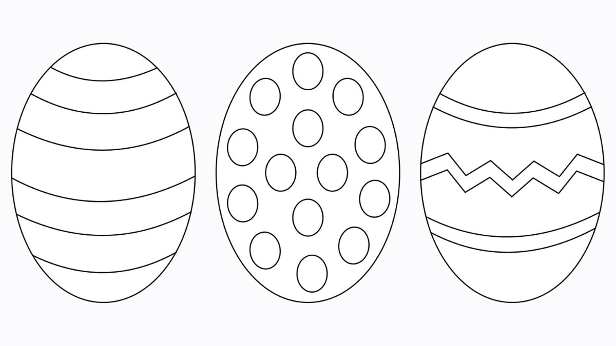 Free Easter Egg Template 9 Easy Crafts The Craft at Home Family Free Easter Egg Template 9 Easy Crafts The Craft at Home Family