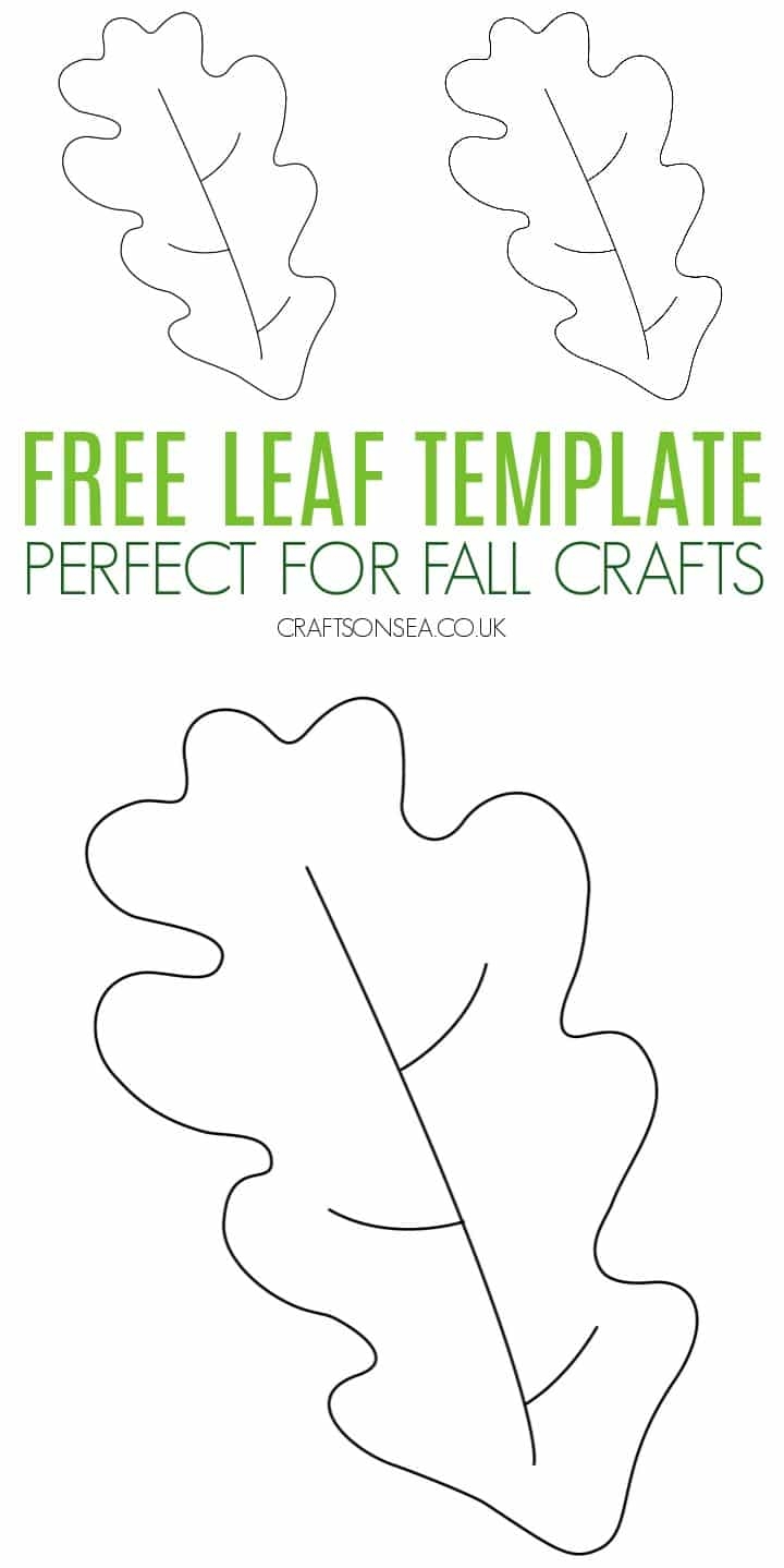 free printable leaf template