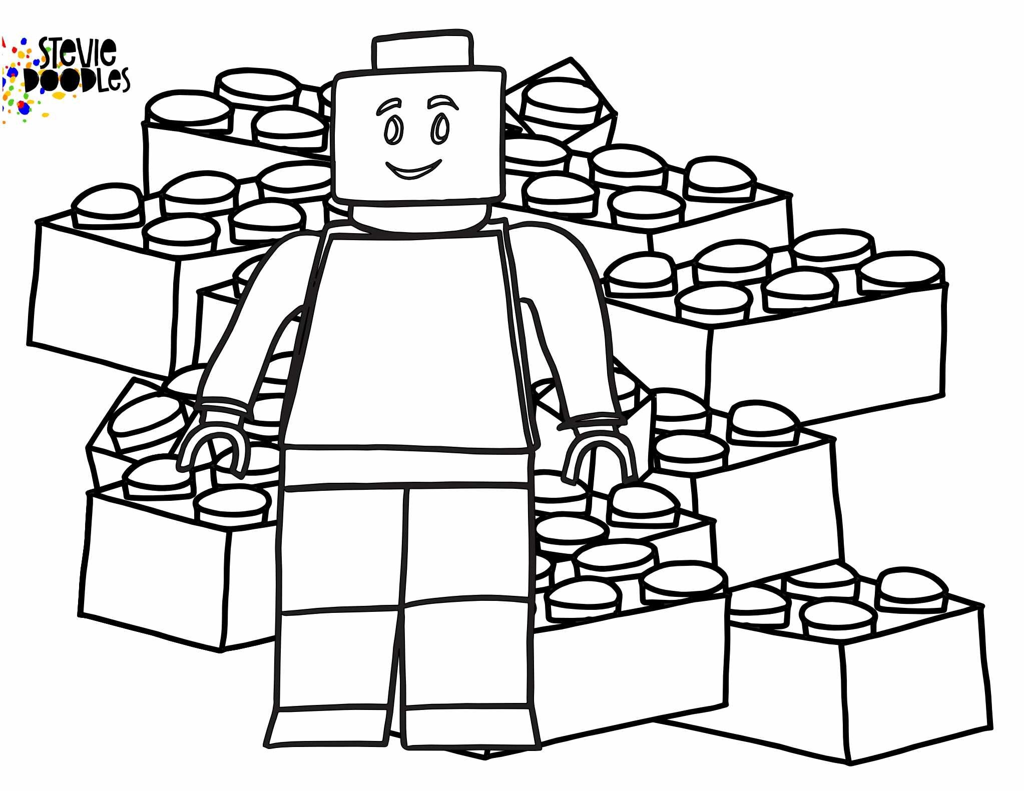 Free Lego Coloring Pages Stevie Doodles Free Lego Coloring Pages Stevie Doodles