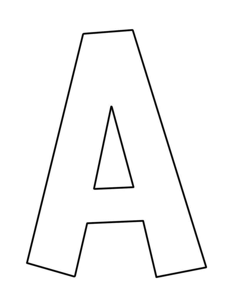 FREE Letter A Worksheets For Preschool The Hollydog Blog