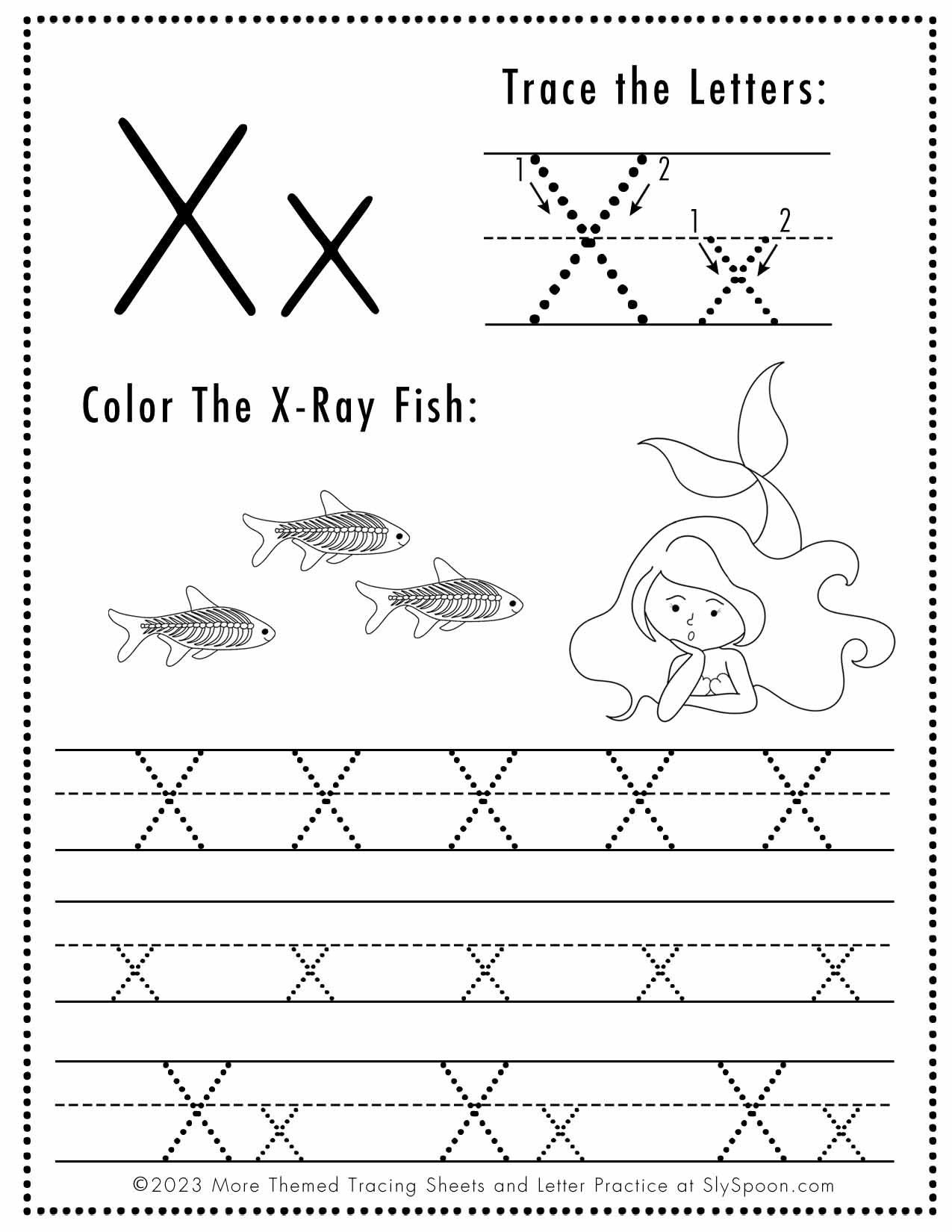 tracing worksheets free printable