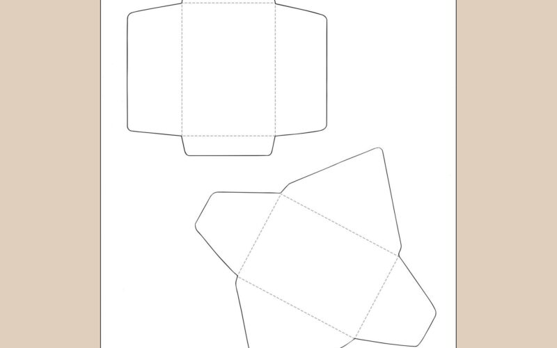 Free Mini Envelope Template Printable Sarica Studio