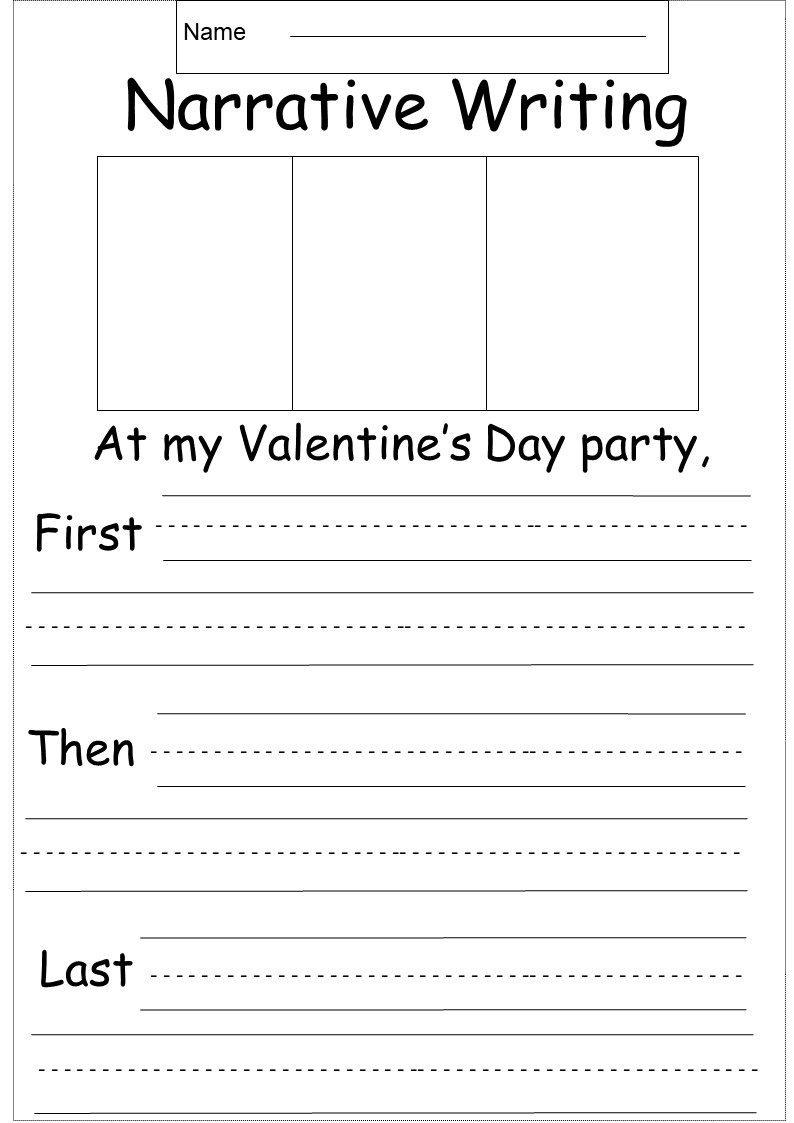 Free Narrative Writing Printable Kindermomma Free Narrative Writing Printable Kindermomma