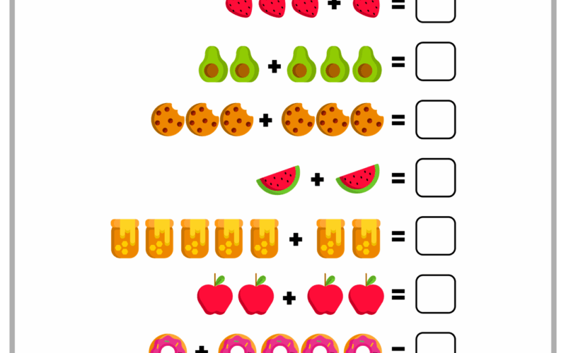 Free Preschool Math Worksheets Printable Mashup Math