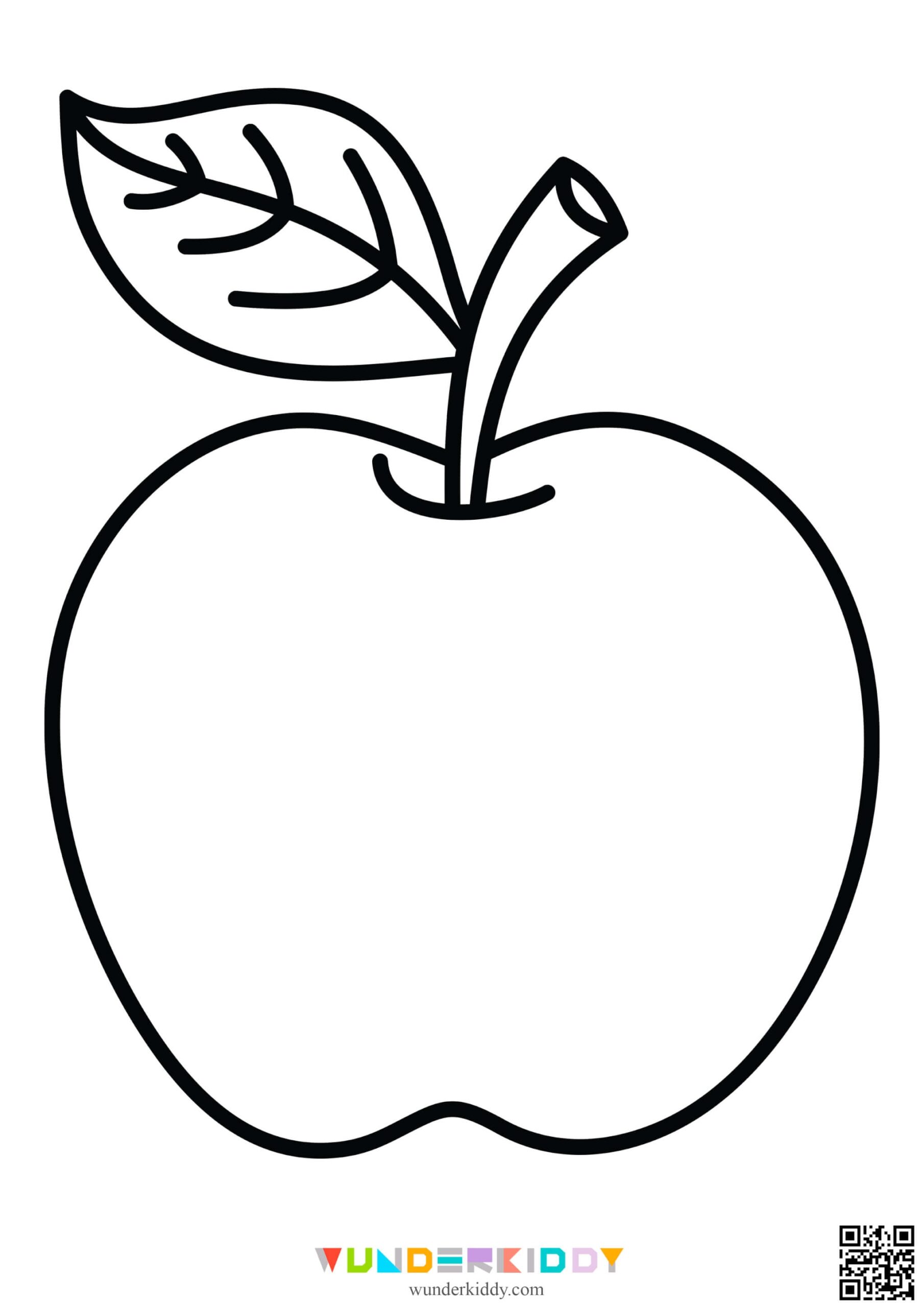 Free Printable Apple Template And Coloring Pages For Kids Free Printable Apple Template And Coloring Pages For Kids
