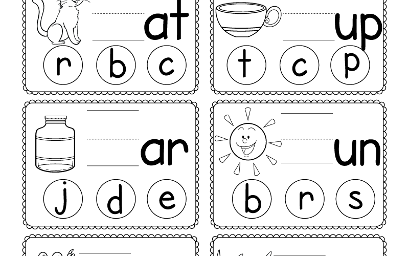 Free Printable Beginning Sounds Worksheet