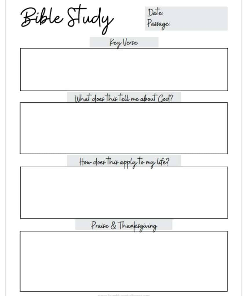 free printable bible worksheets