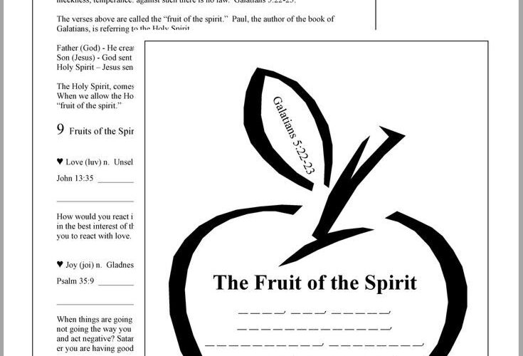 FREE Printable Bible Study Lesson For Kids Teens