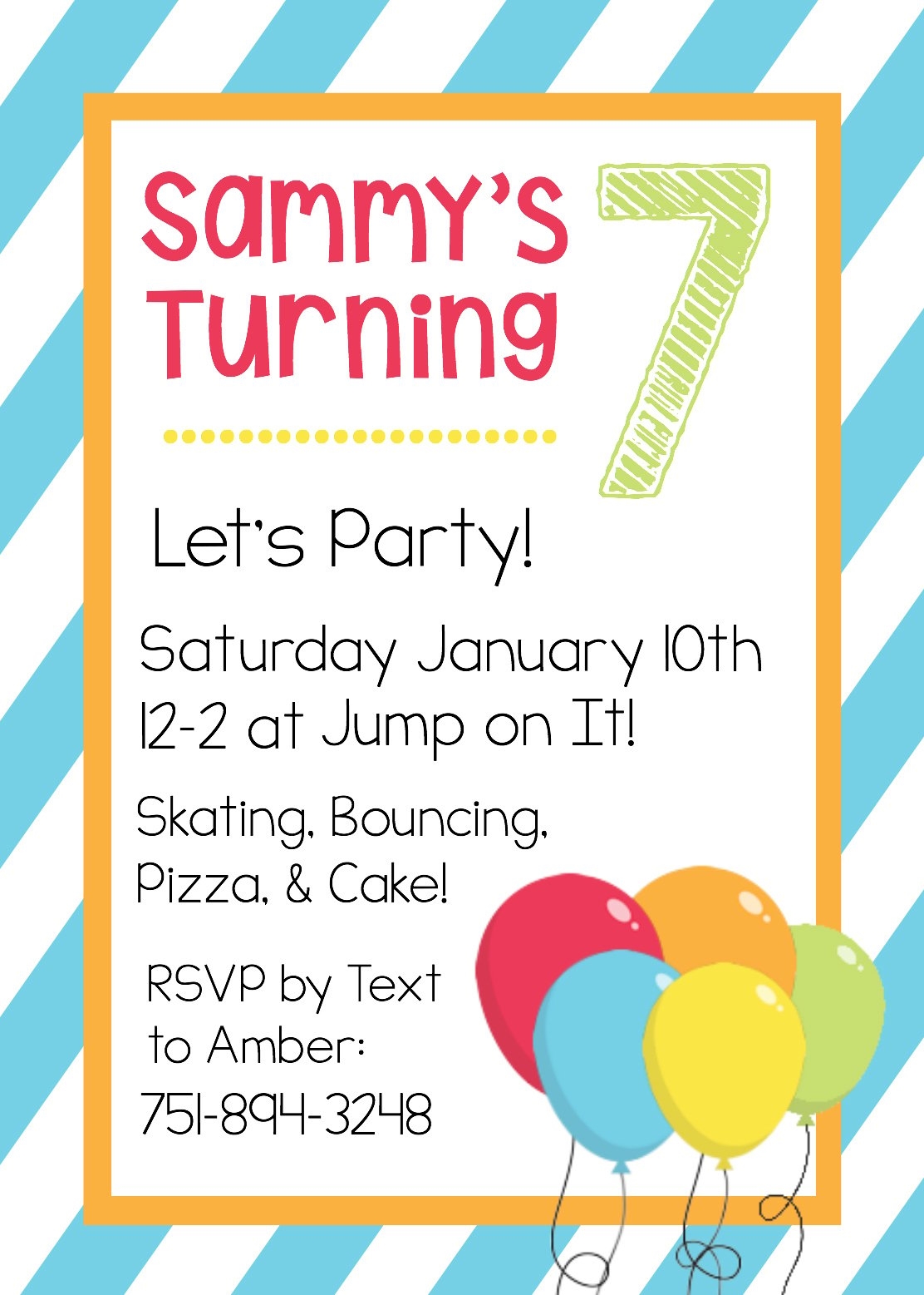 blank free printable birthday invitation templates