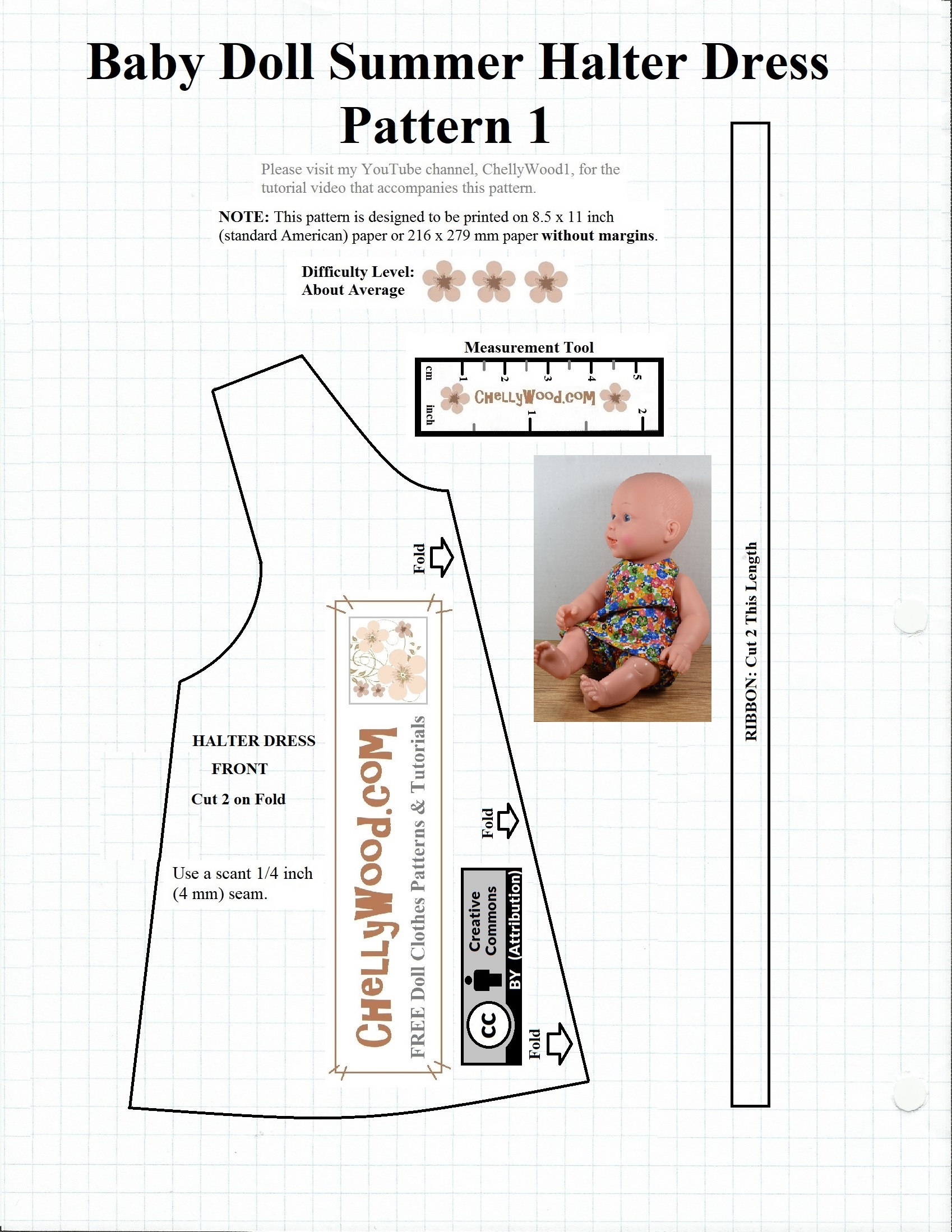 Free Printable Bitty Baby Doll Clothes Patterns Clearance