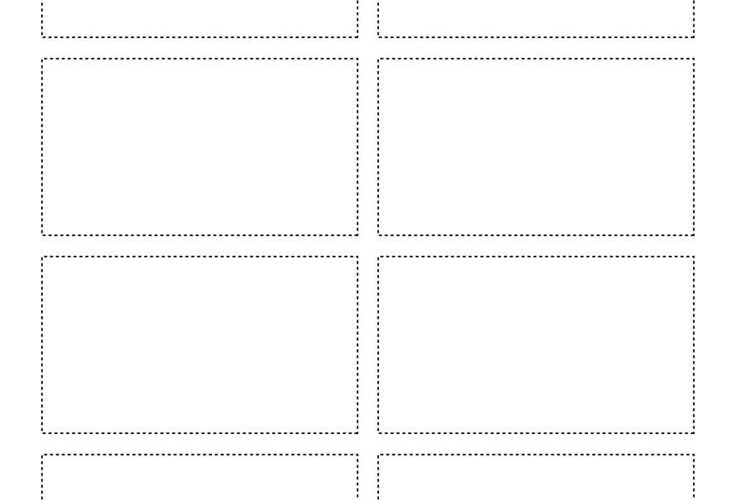 Free Printable Blank Business Card Template PDF Included