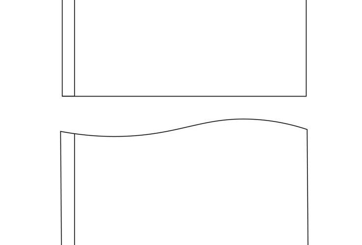 Free Printable Blank Flag Template PDF