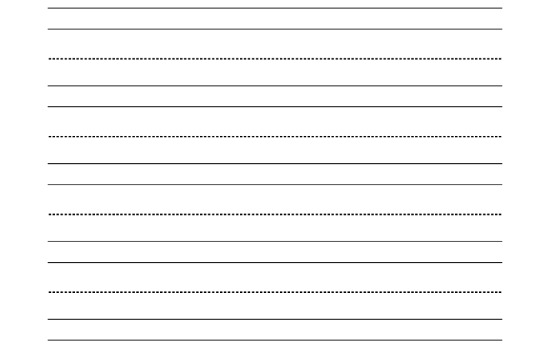Free Printable Blank Writing Practice Worksheet