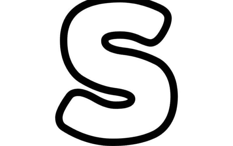 Free Printable Bubble Letter S Bubble Alphabet Letters