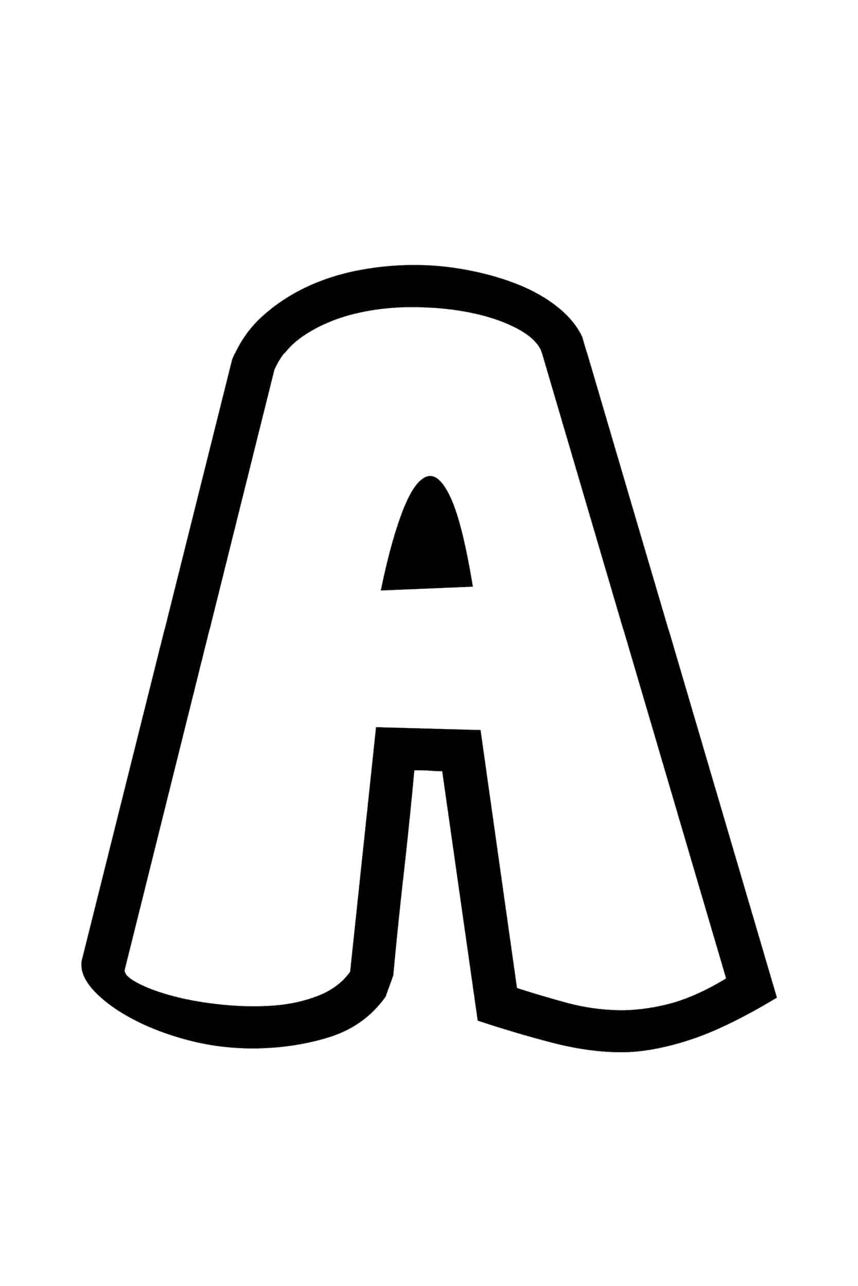 printable letter stencil templates