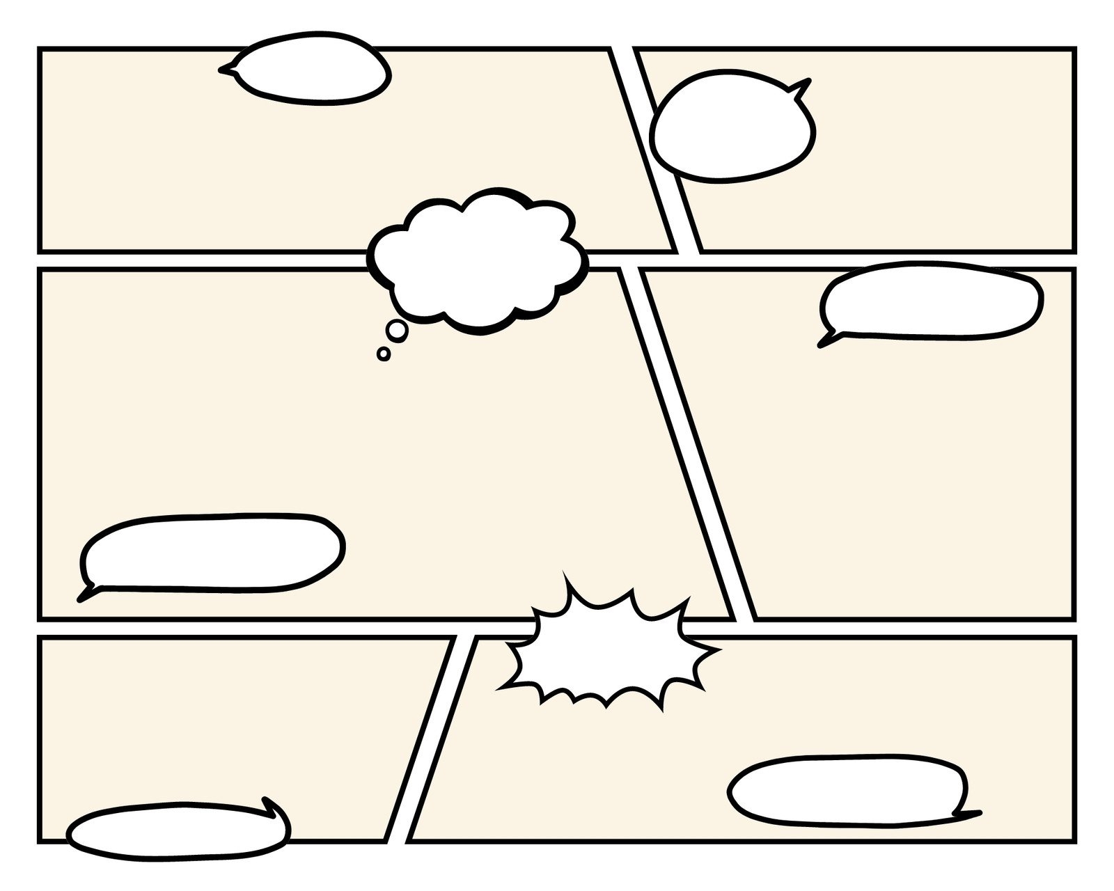 Free Printable Comic Strip Templates You Can Customize Canva Free Printable Comic Strip Templates You Can Customize Canva