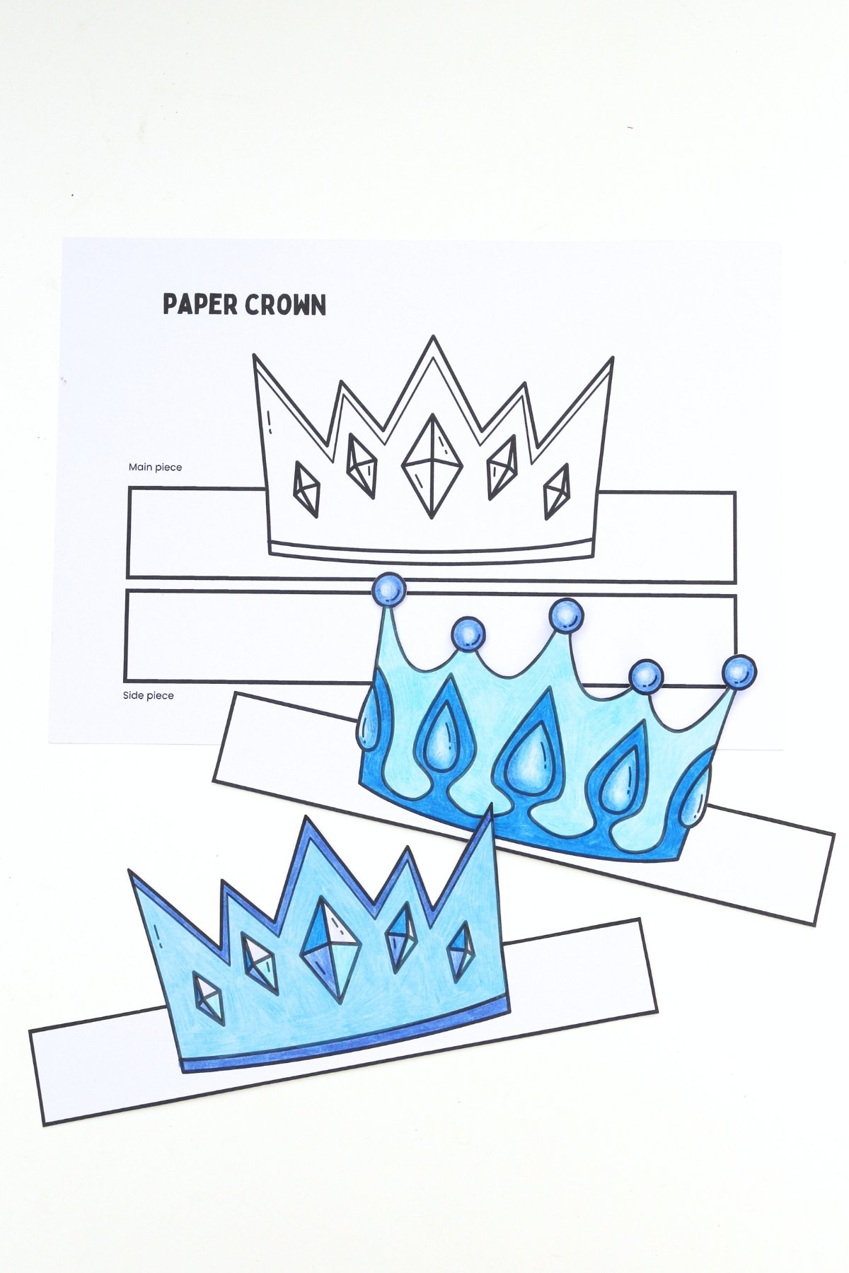 crown template printable