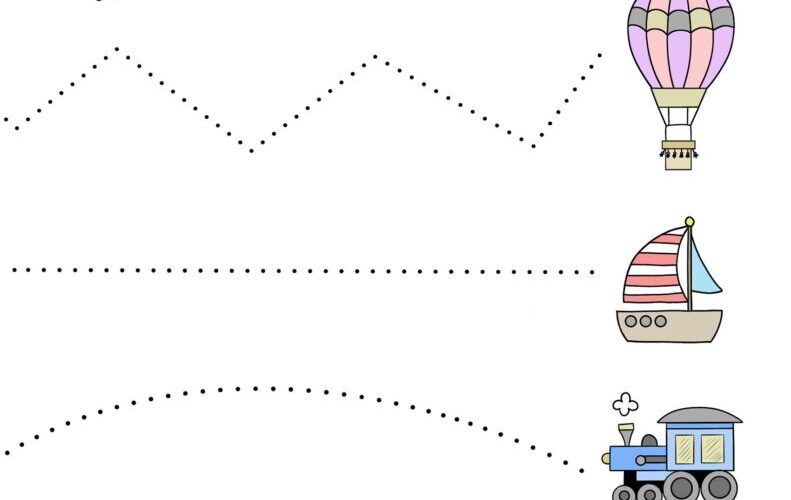 Free Printable Cutting Worksheets For Preschoolers The Hollydog Blog