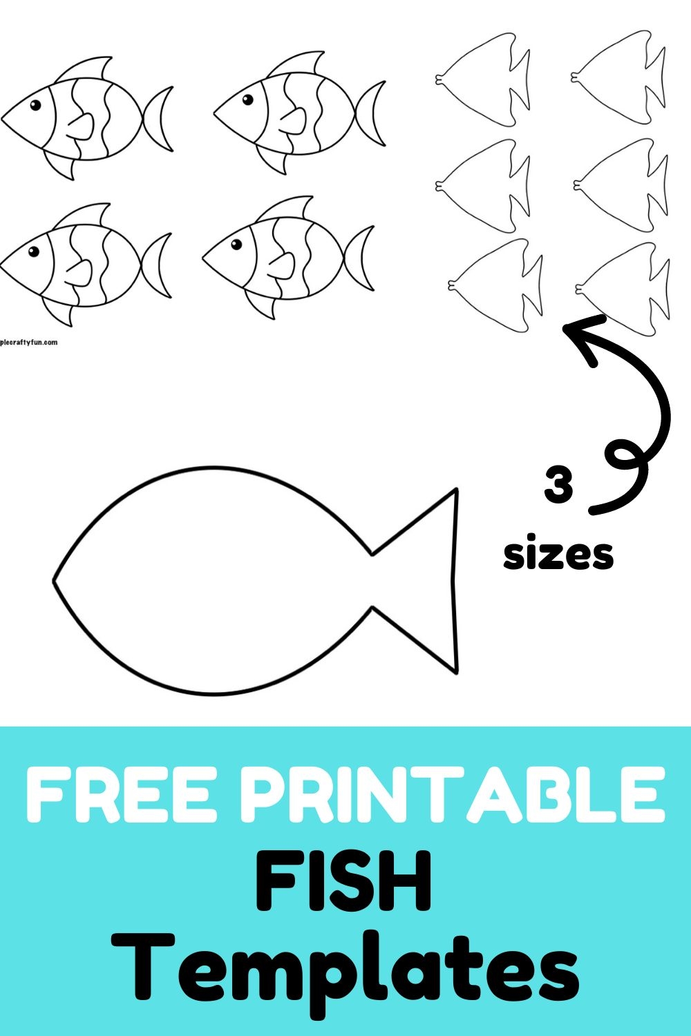 Free Printable Fish Outlines And Templates 