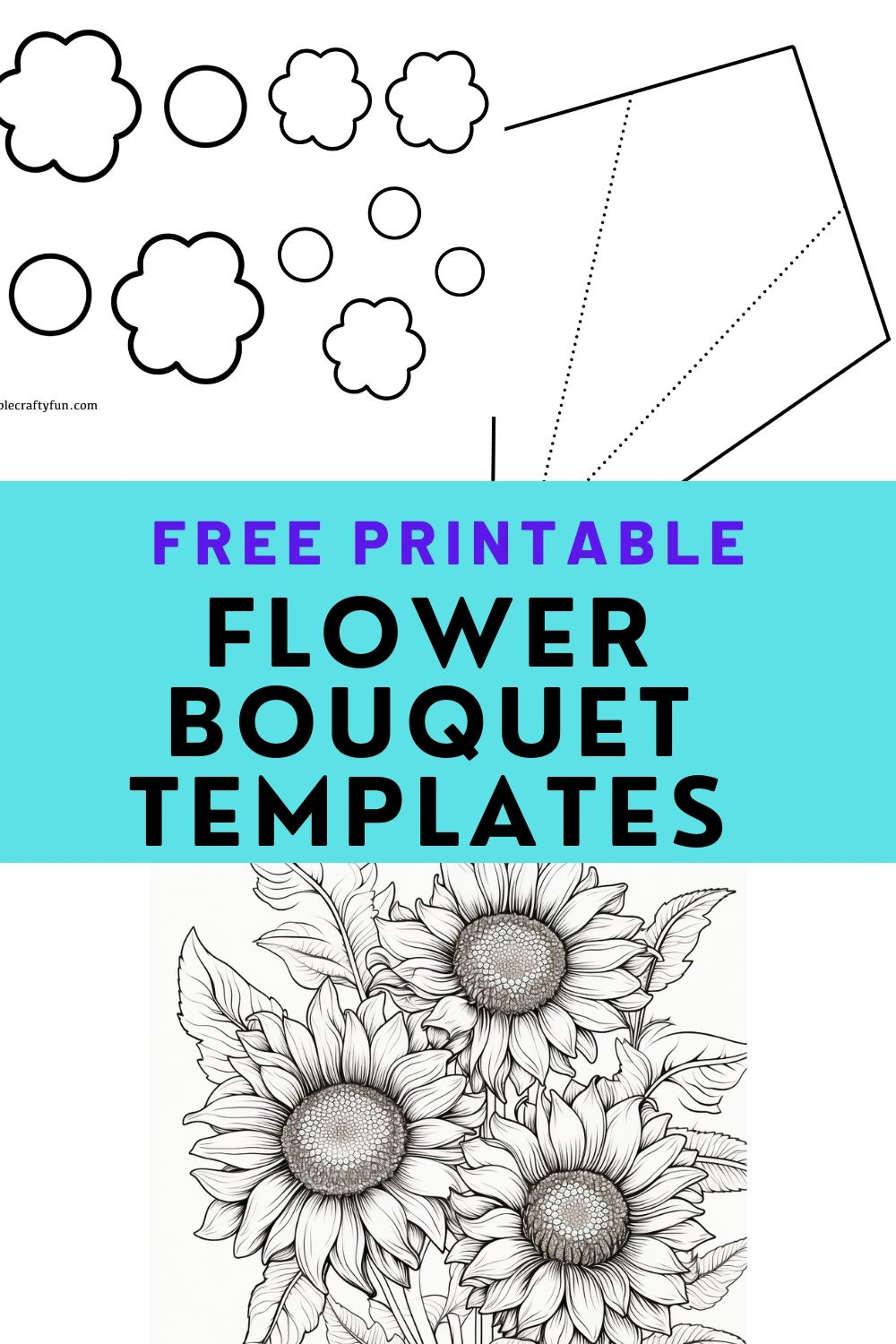 printable flower template