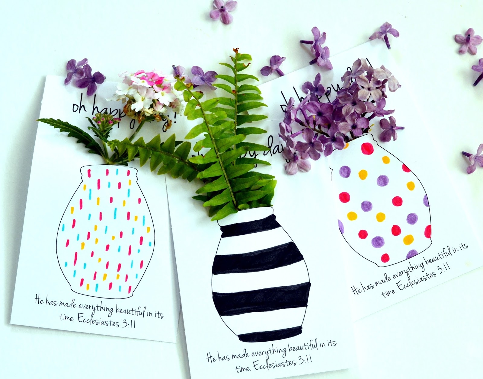 Free Printable Flower Vases That You Can Color For May Day Or Mother s Day Or Anyday 