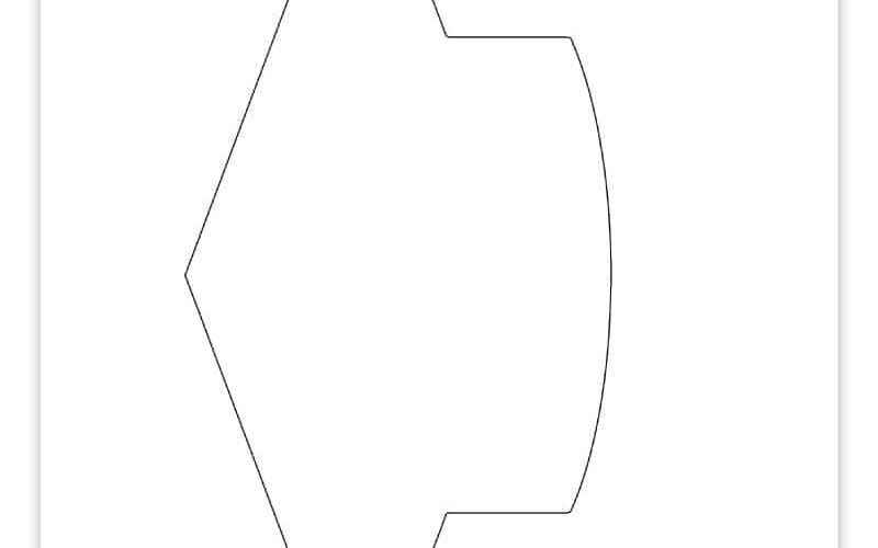 Free Printable Graduation Cap Template 2 Sizes Pjs And Paint