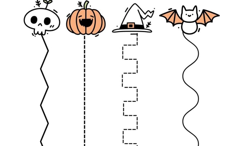 Free Printable Halloween Worksheet Templates To Edit Canva