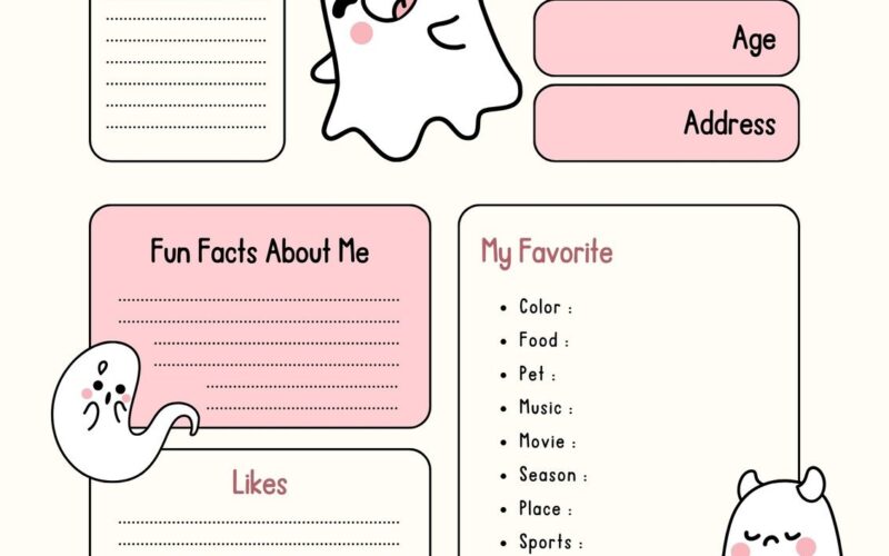 Free Printable Halloween Worksheet Templates To Edit Canva