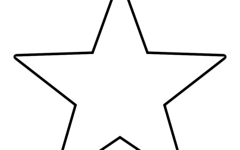 Free Printable Heart Stencils Star Templates What Mommy Does