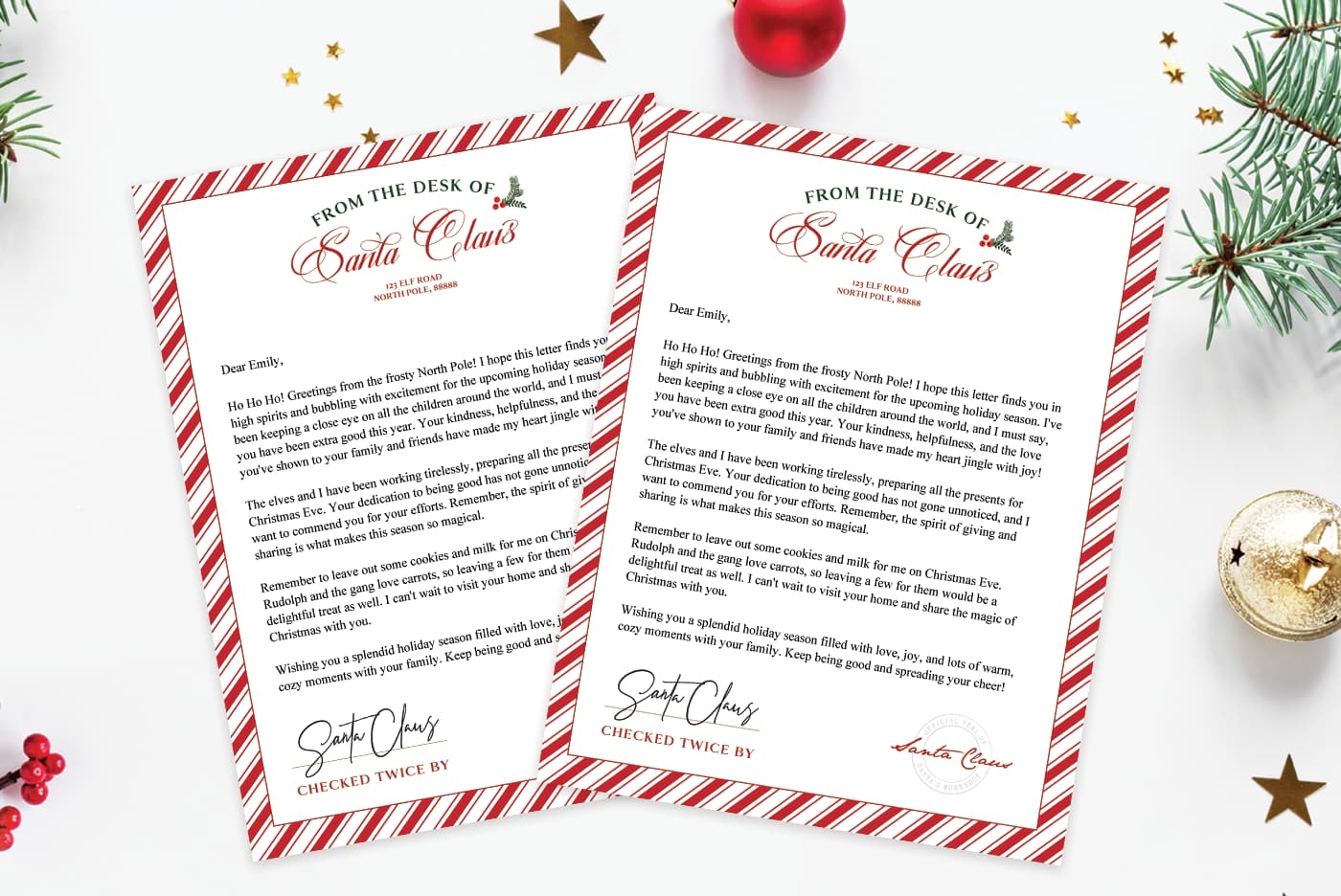 printable letter from santa template free printable letter from santa template free