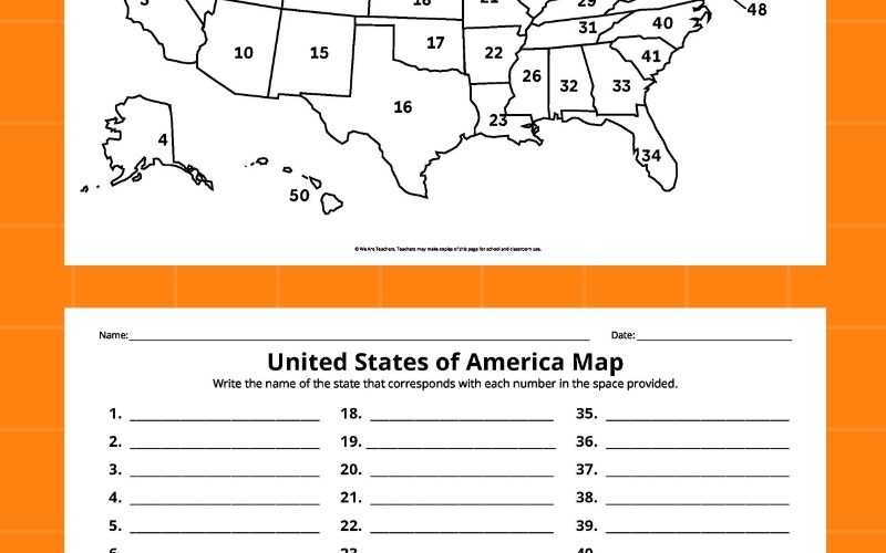 Free Printable Maps Of The United States Bundle