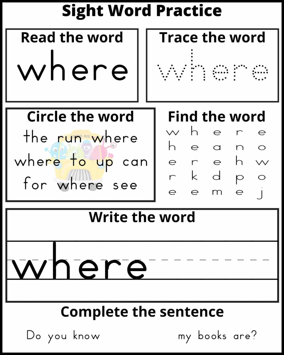free printable pre kindergarten worksheets