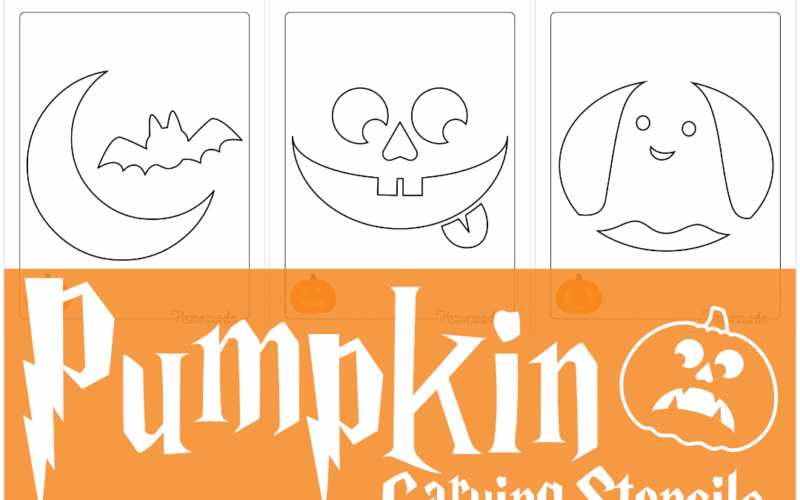Free Printable Pumpkin Carving Stencils Templates For Halloween