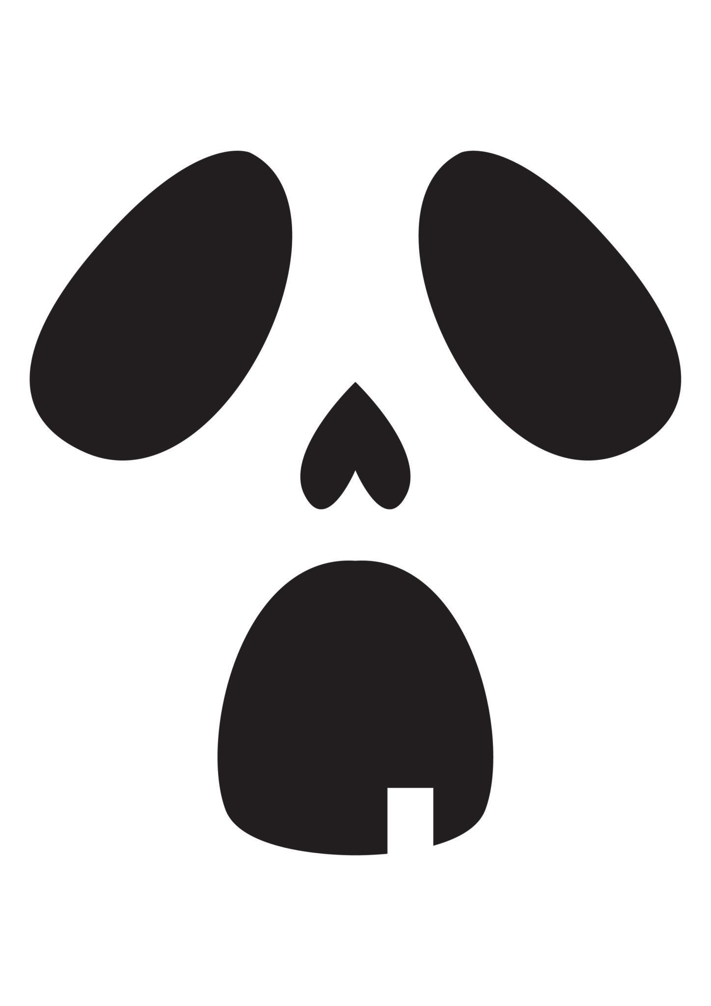 printable pumpkin face template printable pumpkin face template