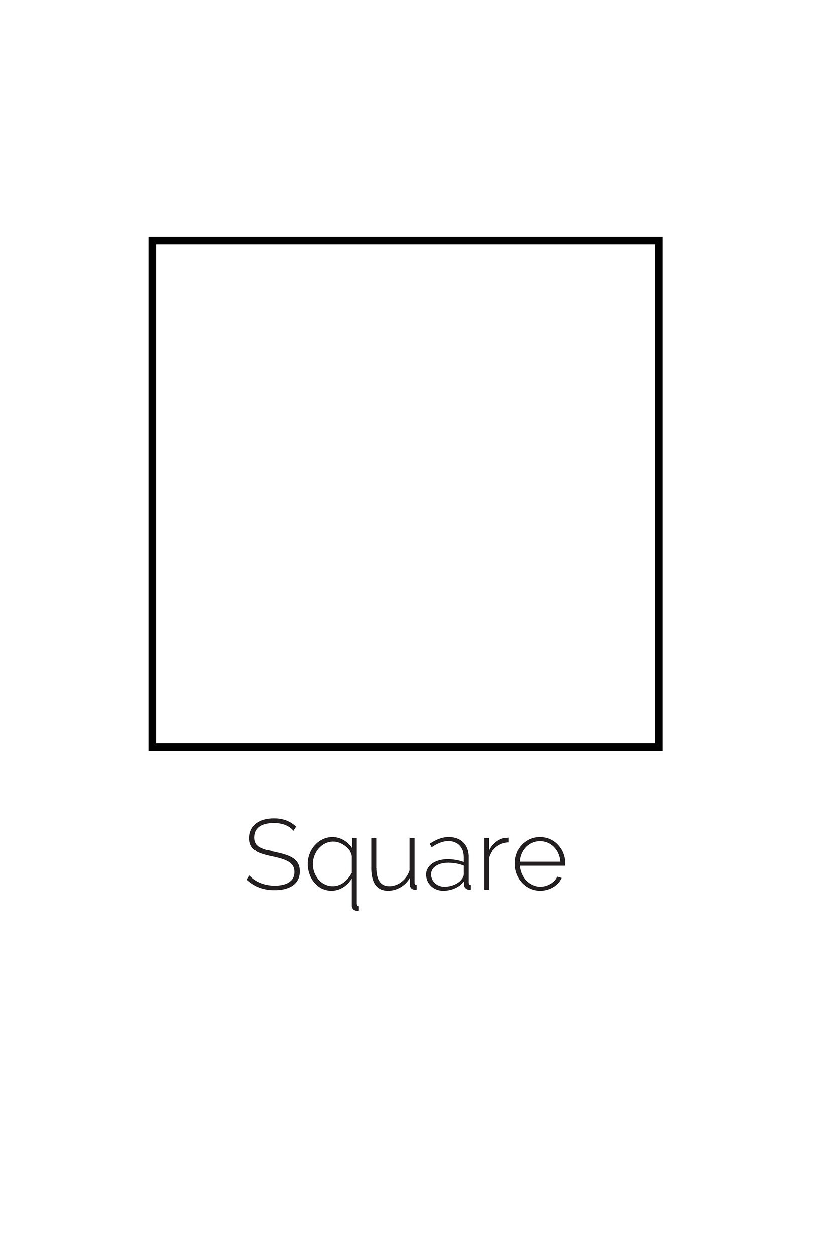 Free Printable Square Shape Free Printable Square Shape